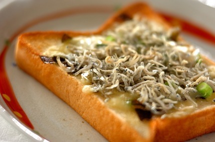 ジャコの和風トースト