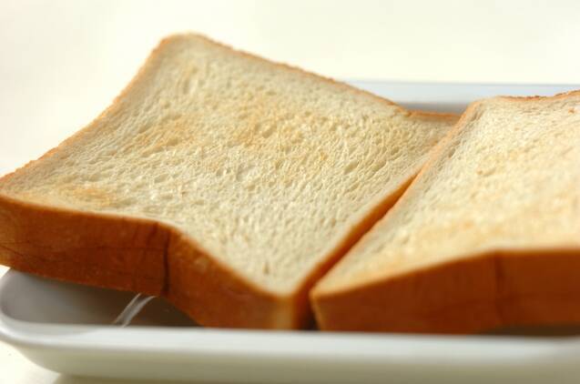 ジャコの和風トーストの作り方の手順1