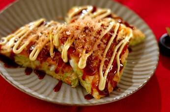 ふわふわ！お好み焼き 余ったお餅も一緒に by近藤 瞳さん