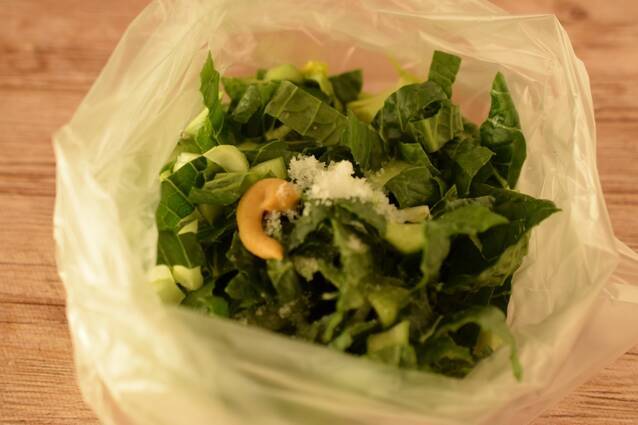 焼き鮭のオートミールおにぎらず ダイエットに◎の作り方の手順2