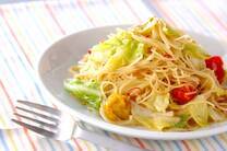 春キャベツのパスタ