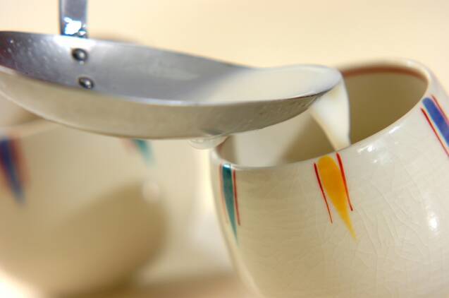 寒天杏仁豆腐の作り方の手順3