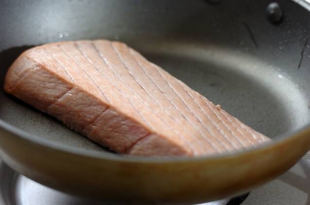 焼きマグロのゴマダレがけの作り方の手順3