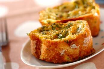 粉チーズのフレンチトースト