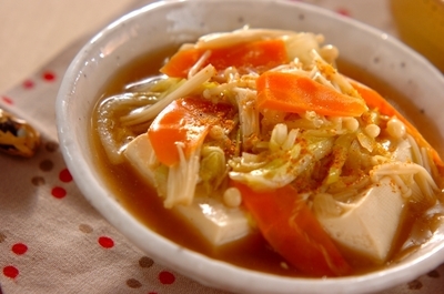 豆腐のたっぷり野菜あんかけ 副菜 レシピ 作り方 E レシピ 料理のプロが作る簡単レシピ