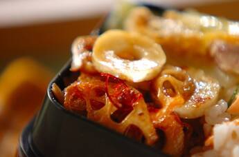 レンコンきんぴら