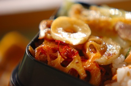 レンコンきんぴら