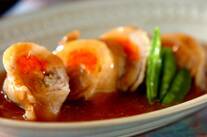 レンジで簡単！ゴボウとニンジンの肉巻き