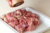 シンプル鶏の唐揚げの下準備1