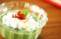 抹茶豆乳プリン