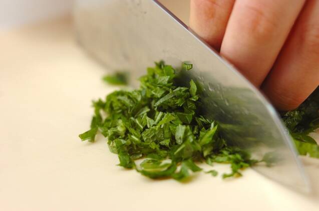 トマトをおいしく！カプレーゼ 簡単10分 和風で大葉香る by山下 和美さんの作り方の手順1