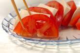 トマトをおいしく！カプレーゼ 簡単10分 和風で大葉香る by山下 和美さんの作り方1