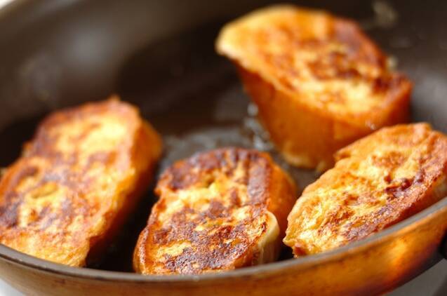 麹甘酒のフレンチトーストの作り方の手順3