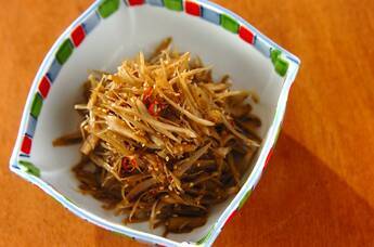 きんぴらゴボウ