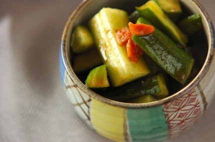 ピリ辛キュウリ