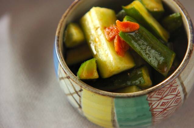 ピリ辛キュウリ