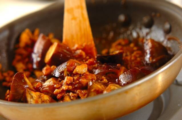 炒めて混ぜるだけ！麻婆茄子 こだわりの味 by松崎 恵理さんの作り方の手順5