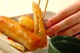 エノキとチーズの春巻きの作り方3