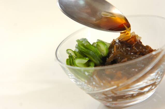 酸っぱウマ！生もずく酢の作り方の手順4
