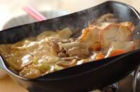 みそ仕立てのはっと鍋