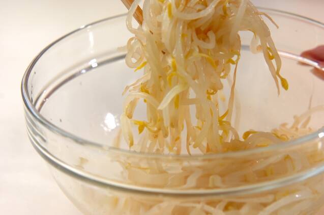 モヤシのエスニック和えの作り方の手順2