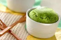 ホウレン草の蒸しパン