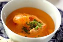 エビのトマトクリーム