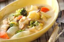 ほっこりあったか！クリームシチュー