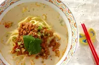 コク旨！豆乳のピーナッツバター担々麺