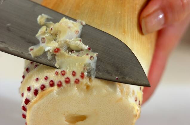 簡単！基本のタケノコの茹で方の作り方の手順2