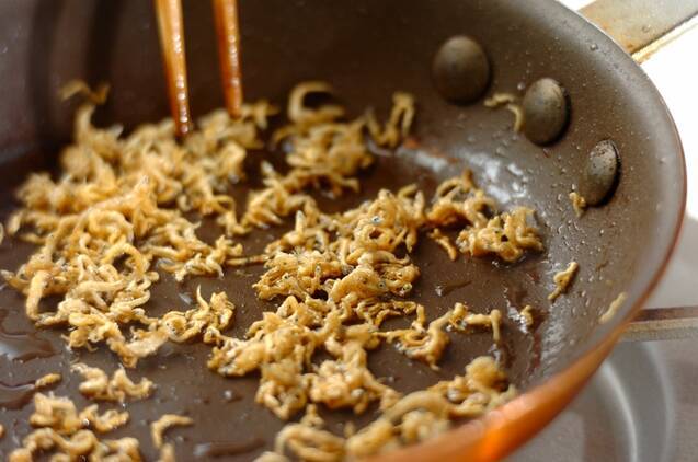 シャキシャキ水菜サラダの作り方の手順4