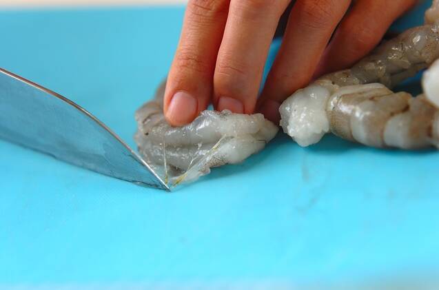 エビマヨのホットサラダの作り方の手順1