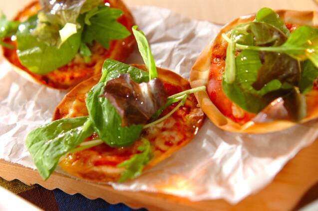 ミニサラダピザ