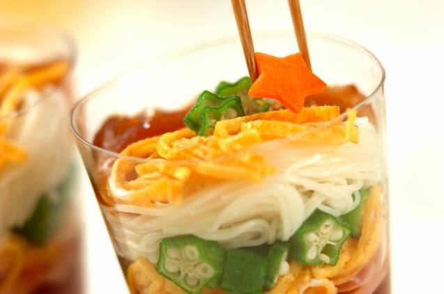 カラフルカップ素麺の作り方の手順7