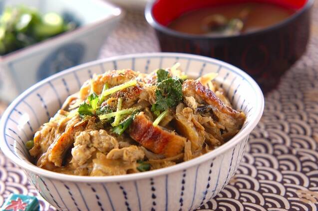ウナギの柳川丼