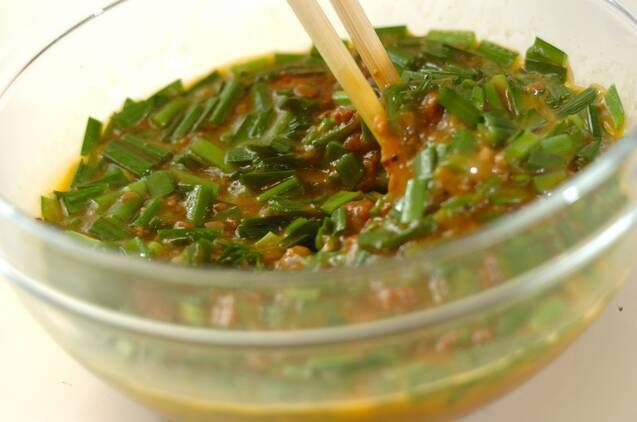 中華風オムレツの作り方の手順2