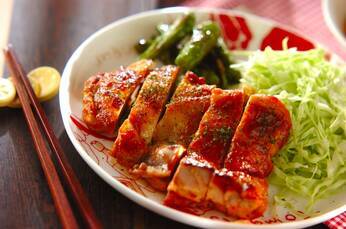 チキンのケチャップ焼き