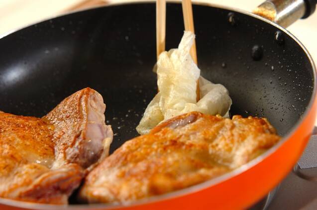 チキンのケチャップ焼きの作り方の手順6