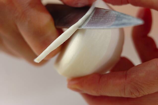 カブのクリーム煮の作り方の手順1