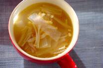 エノキと大根のスープ