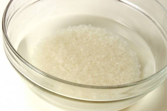 土鍋で白粥の作り方の手順1