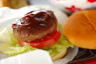 自家製ハンバーガー