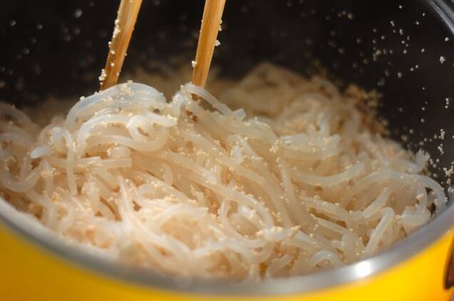 タラコバターの無限しらたき by 山下和美さんの作り方の手順3