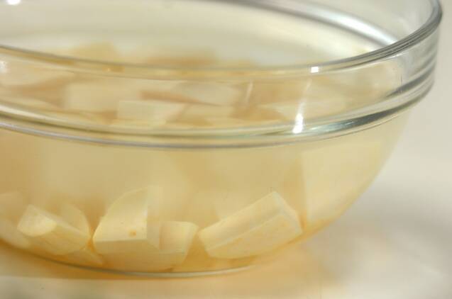 サツマイモのポタージュの作り方の手順1