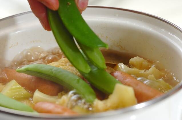 カレー風味のポトフの作り方の手順3