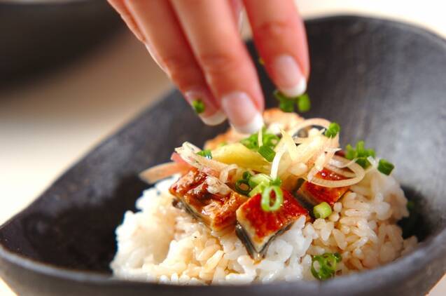 ウナギのちらし寿司の作り方の手順6