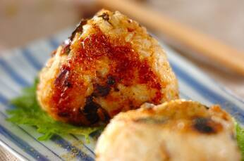 ウナギの焼きおにぎり