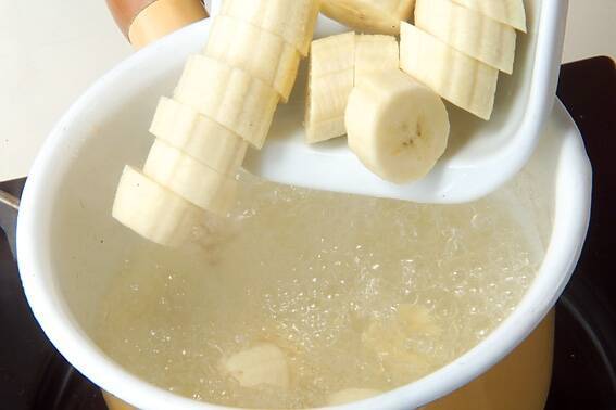 バナナココナッツミルクの作り方の手順2