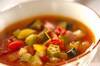 野菜たっぷりトマトスープの作り方の手順