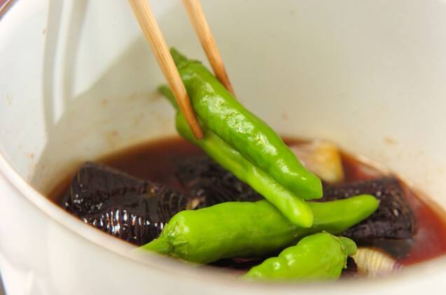 ナスの麺つゆ煮の作り方の手順5